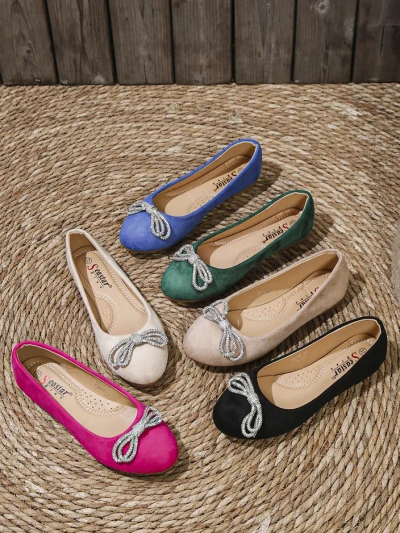 Ballet flats Royalfashion pour femmes avec un nœud Ofelna