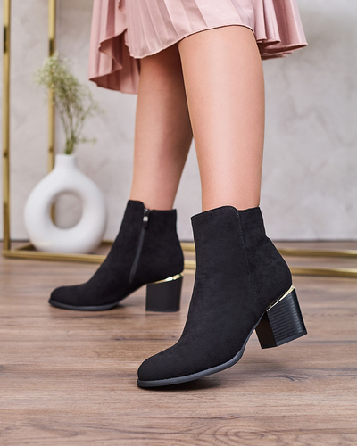 Royalfashion Bottes basses à talon aiguille pour femmes Traestra