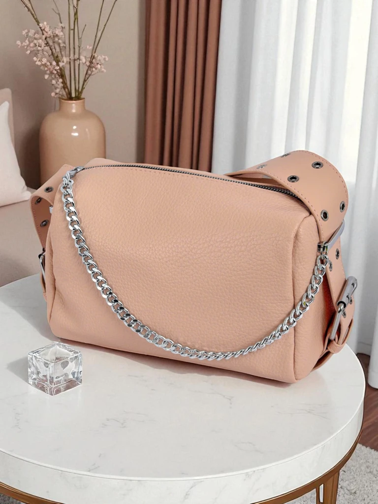 Royalfashion Petit sac à main pour femme en cuir écologique Ivy Grace