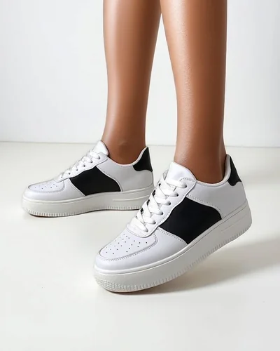 Royalfashion Baskets de Sport pour Femmes Casuela