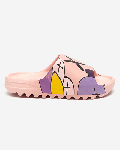 Chaussons Elmino roses pour femmes - Chaussures