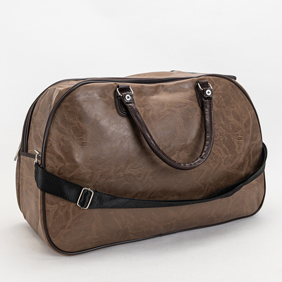 Sac de voyage matelassé marron - Accessoires