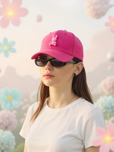 Royalfashion Casquette avec écusson Bunny Chic