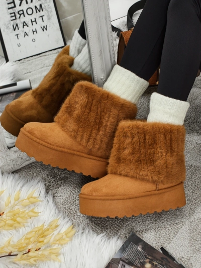 Bottes de neige pour femmes avec fourrure Irelle