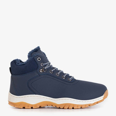 Bottes isolantes bleu marine pour hommes Slavkos - Footwear