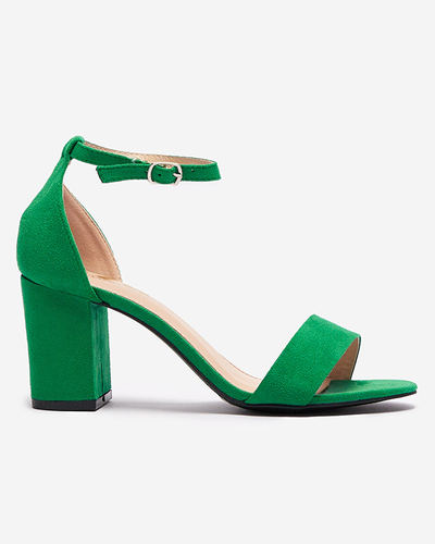 Sandales pour femmes sur tige en vert Xiadia- Footwear