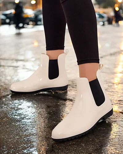 Royalfashion Wellingtons Serisma laqués pour femme