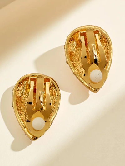 Royalfashion Boucles d’oreilles à clip pour femme avec zirconia
