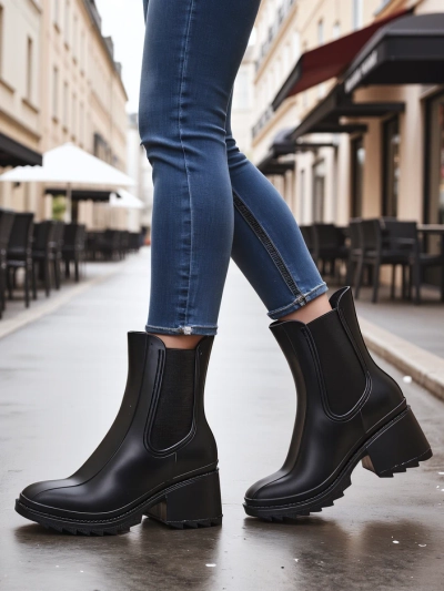 Royalfashion Bottines pour femmes Bonii
