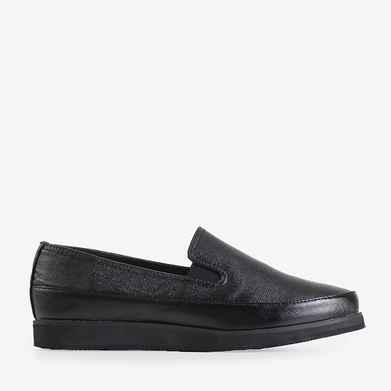 OUTLET Slip on noir brillant femme Melerda - Footwear