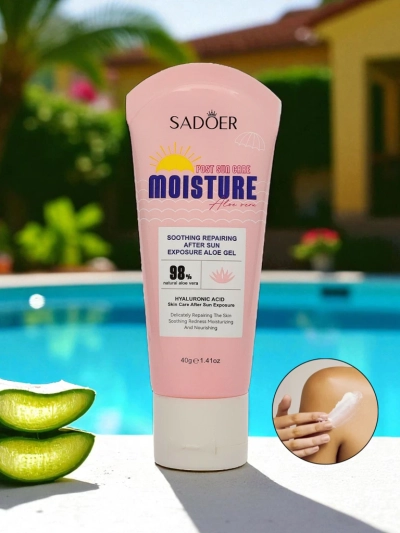 Crème Après-Soleil Hydratante à l'Acide Hyaluronique
