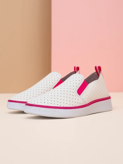 Royalfashion Baskets de sport perforées pour femmes Musio