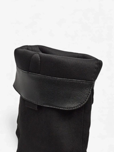 Bottes hautes pour femmes en éco-daim à talons carrés Ferrevi