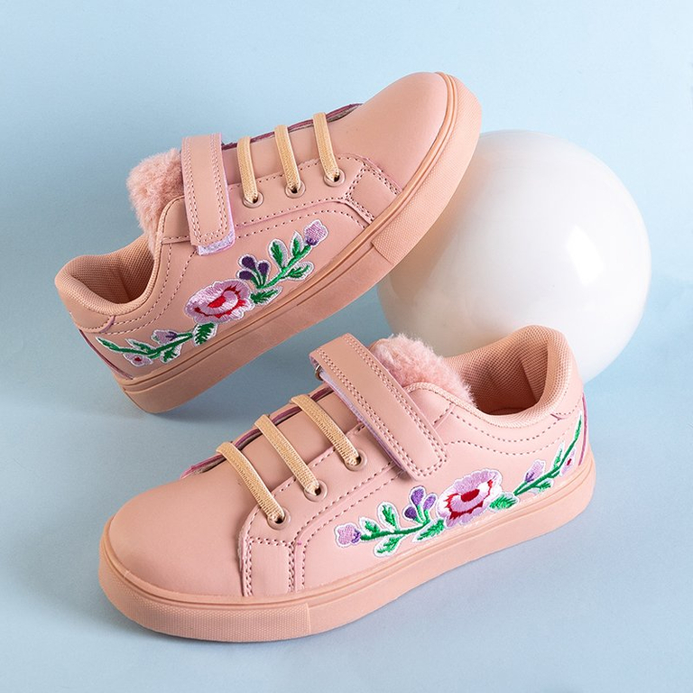 Baskets poudrées pour enfants avec broderie Nicefora - Footwear