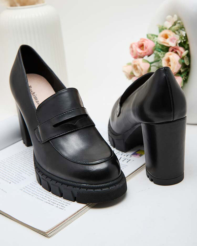 Royalfashion Chaussures à talons hauts pour femmes Sluppe