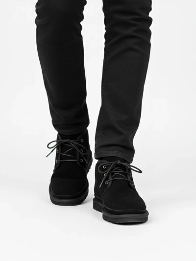 Bottes de neige Gavin noires pour hommes - chaussures
