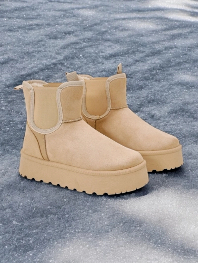 Royalfashion Bottes de neige courtes pour femmes Vierris