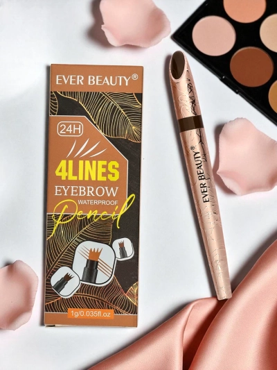Ever Beauty Crayon à Sourcils Précis Brun Clair 24H