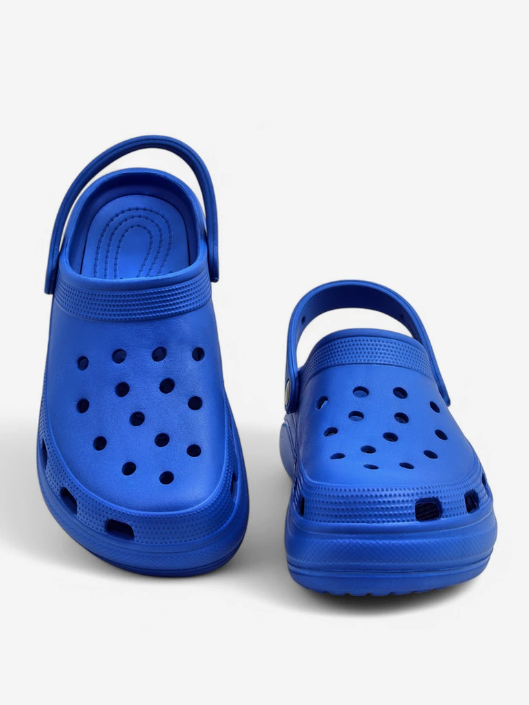 Sandales en caoutchouc pour femmes Royalfashion avec découpes Dellosa