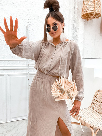 Royalfashion Ensemble femme avec jupe