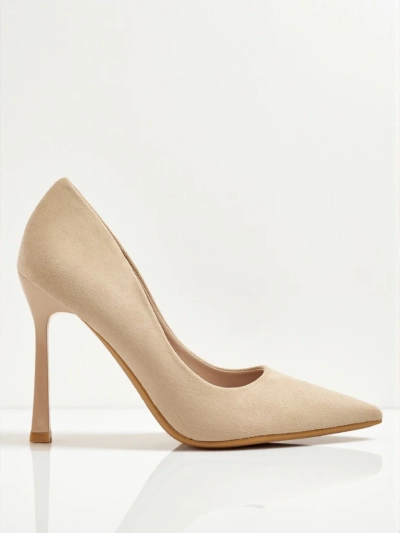 Escarpins pour femmes à talons aiguilles en daim écologique Belunika