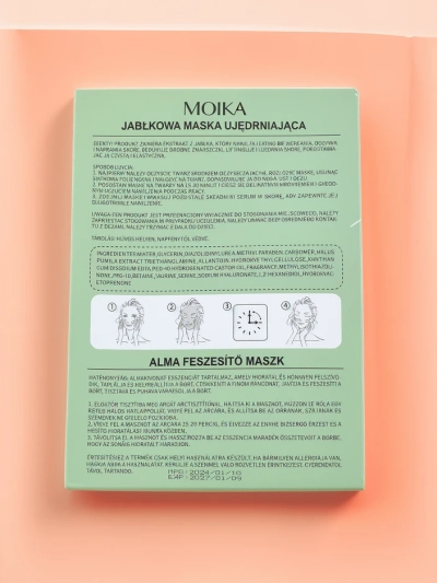 MOIKA Masque en tissu raffermissant à la pomme