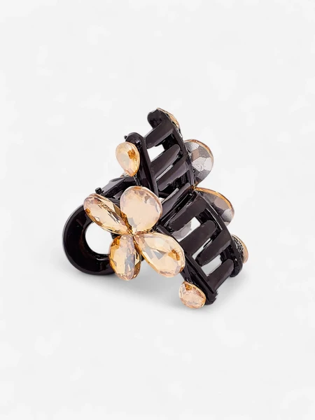 Royalfashion Barrette avec cristaux Fiorella