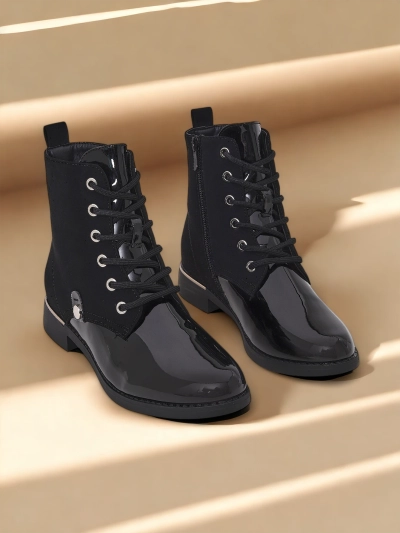 Bottes à lacets pour femmes de Royalfashion Safalle