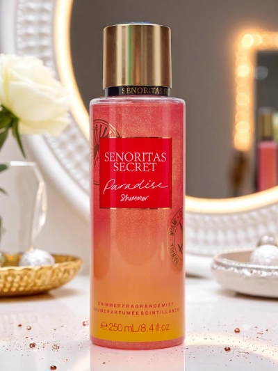 Senoritas Secret Brume pour le corps Paradise Shimmer avec paillettes