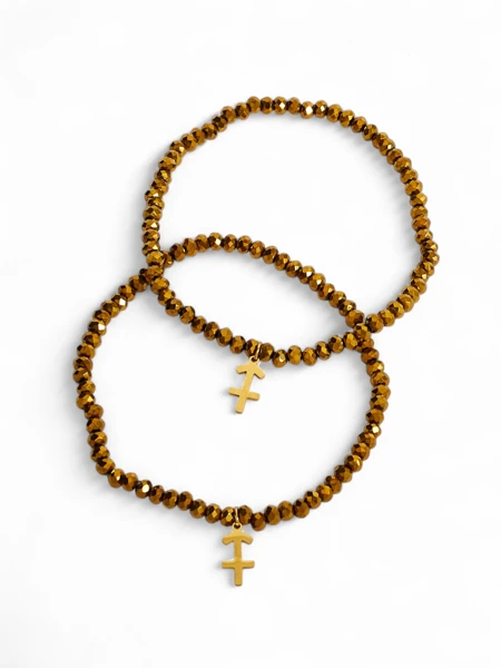 Royalfashion Deux Bracelets pour femmes avec pendentif ancre