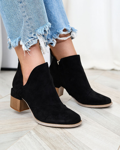 Bottines femme noires Jeneuer - Footwear