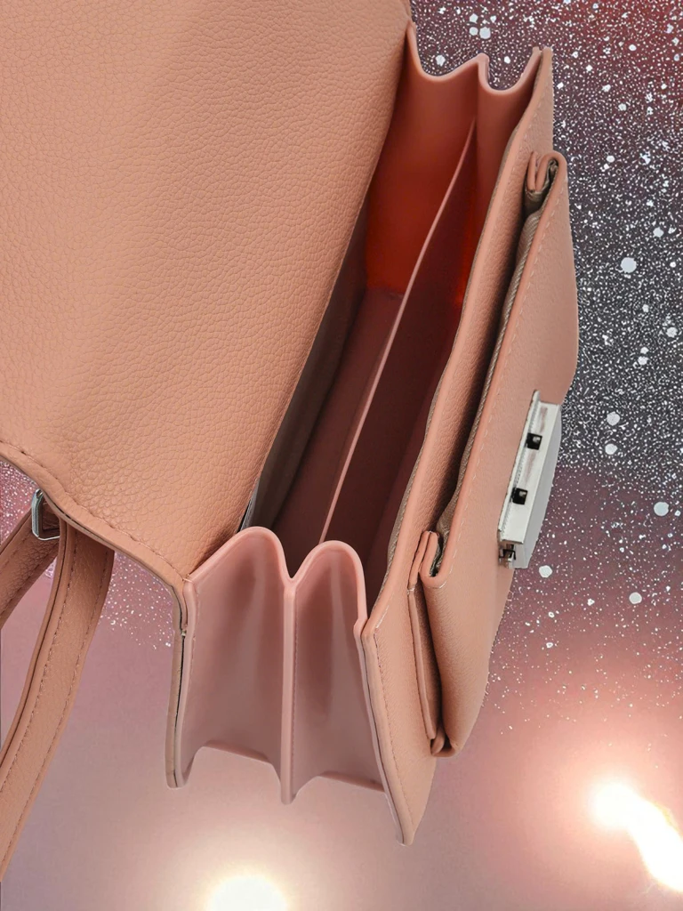 Sac à main enveloppe pour femme Royalfashion avec poignée Amalthea Avorio