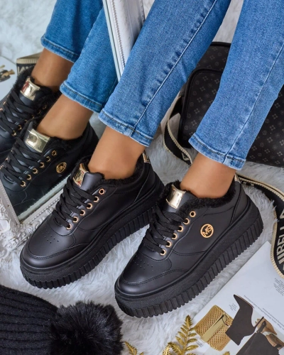 Royalfashion Baskets chauffantes pour femme avec fourrure Sofi