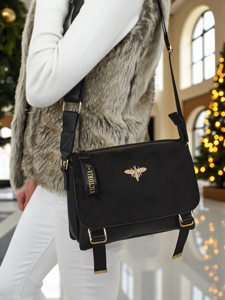 Petit sac à main pour femme en cuir écologique Tessaria