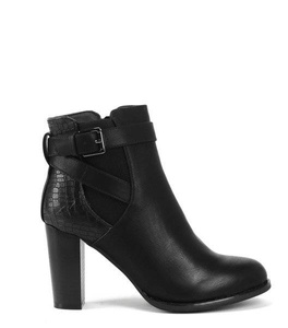 OUTLET Bottes noires sur le poteau - Chaussures