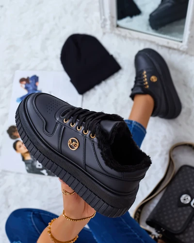 Royalfashion Baskets chauffantes pour femme avec fourrure Rozit