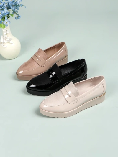 Mocassins Patents Royalfashion pour Femmes Afidale