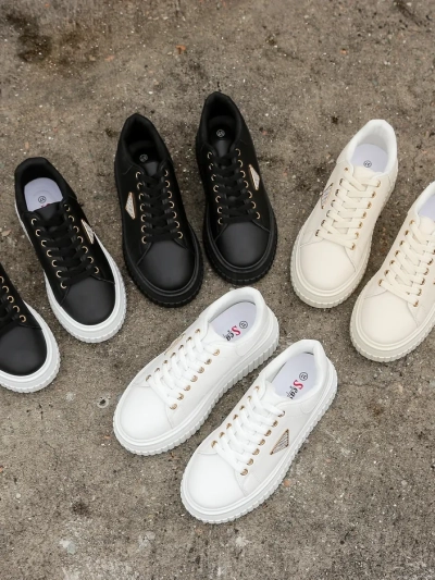Royalfashion Sneakers de sport pour femmes avec imprimé Alcape
