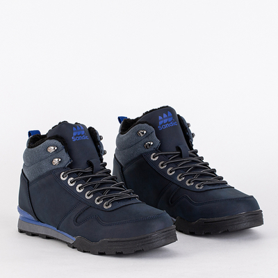 Chaussures trekking homme Tikon bleu marine