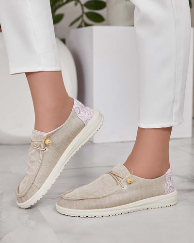 Royalfashion Demi-pointes à lacets Treppes pour femme