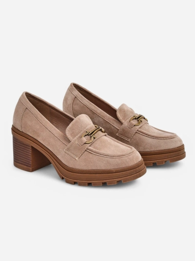Royalfashion Mocassins à talons pour femmes Tollinge