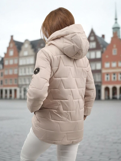 Veste matelassée pour femme avec capuche et poignets élastiqués Raven Peak