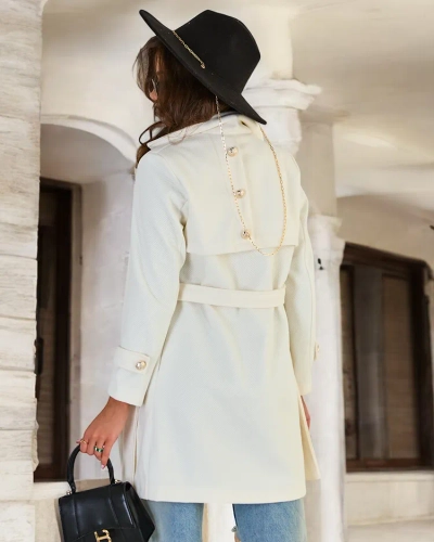 Royalfashion Manteau Tiered pour femme