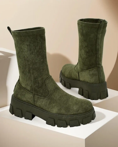 Bottes plateformes pour femmes Royalfashion Firo