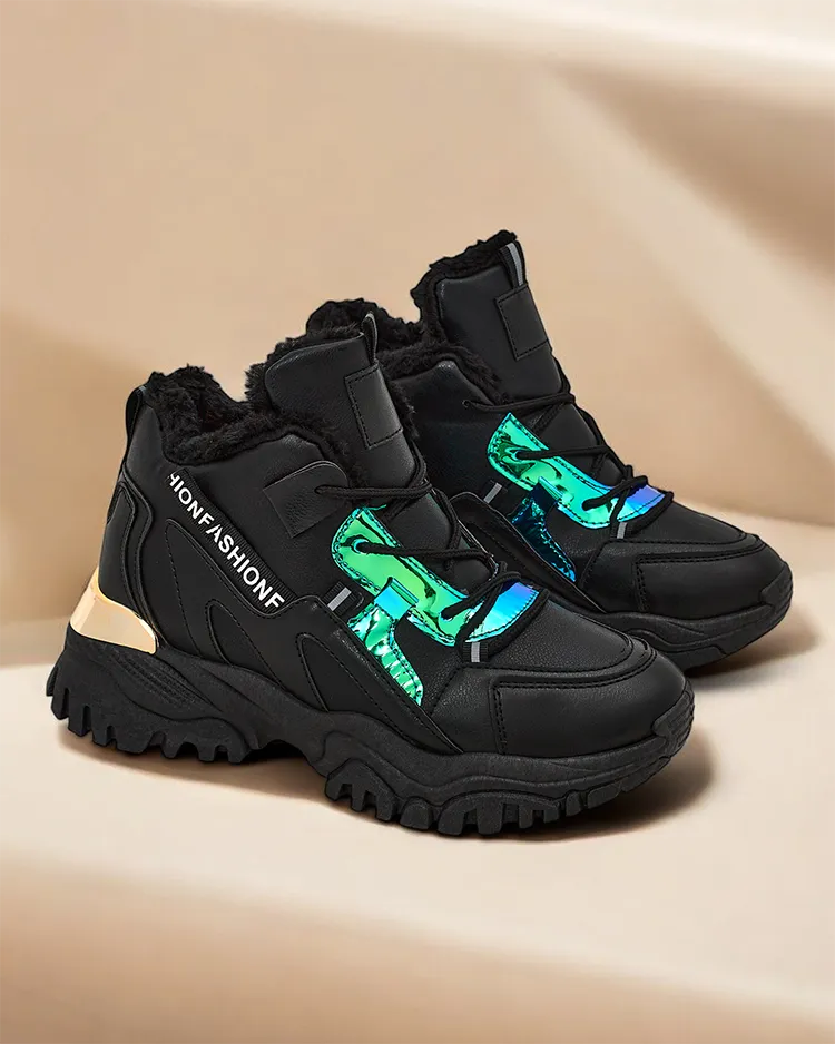 Baskets pour femmes Royalfashion avec doublure chaude Potomi