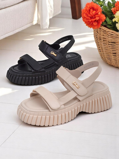 Sandales pour femmes Royalfashion avec semelle épaisse Hortez