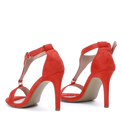 Sandales à talons hauts orange Rosie - Footwear