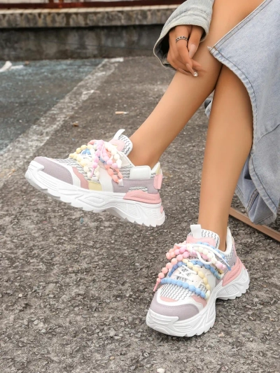 Chaussures de sport pour femmes Royalfashion sur une semelle épaisse Loness