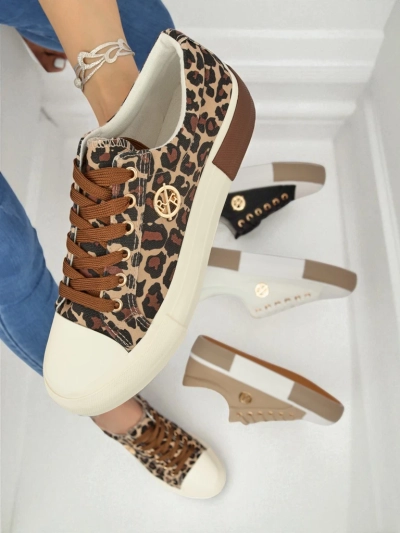 Baskets Pantheria pour femme Aurelio Canvas