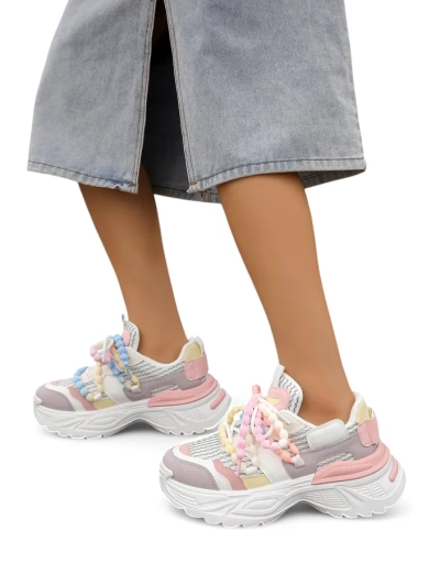 Chaussures de sport pour femmes Royalfashion sur une semelle épaisse Loness